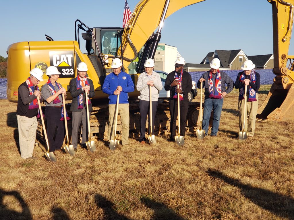 SOCA Breaks Ground on Belvedere Field House - Skyline Elite Soccer Club
